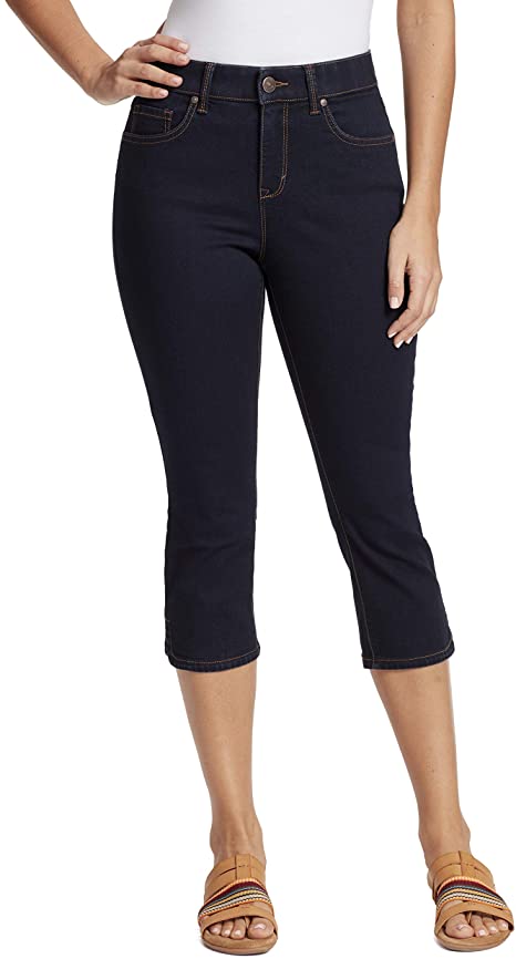 Gloria Vanderbilt Women's Comfort Curvy Skinny Jean Capri Length