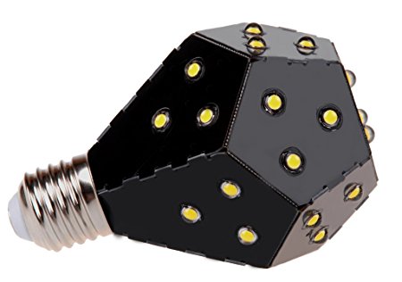 Nanoleaf ONE Charcoal Black LED 10W (75W Equivalent) "NON-Dimmable" Warm Light 3000k, 1200 Lumens, CRI 80  (NL02-1200BN120E26)