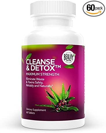 Maximum Strength Cleanse & Detox - Clean Toxins from Your System | Reduce Bloating | Cleanse for Weight Loss | Digestive Health | Dietary Supplement | Better Physique