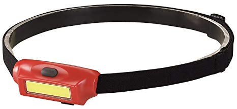 Streamlight 61705 Bandit - Includes Elastic Headstrap & USB Cord - Red with White LED - Clam - 180 Lumens