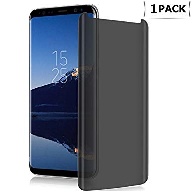 Galaxy S9 Screen Protector Privacy Temered Glass,Wehasi - [Anti Glare] HD Privacy Protective Glass Screen Protector Film For Samsung Galaxy S9 - Anti Spy, Anti-Scratch, Bubble Free