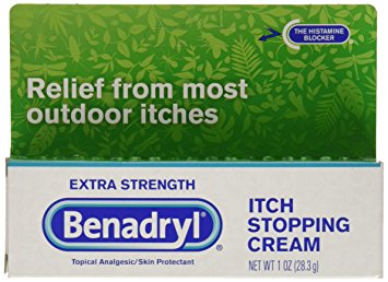 Benadryl Extra Strength Itch Stopping Cream, 1 Ounce