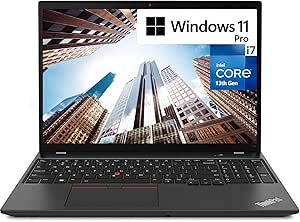 Lenovo ThinkPad T16 Gen 2 Business Laptop 16” FHD  IPS Display, Intel 10 Core i7-1355U (13th gen), 32GB DDR5 RAM, 1TB NVMe, HD Webcam, WiFi 6, BT, RJ-45, HDMI, Win 11 Pro, Black