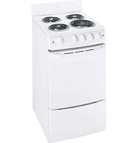 Hotpoint RA720KWH 20-Inch 2.4 Cu.Ft. Free-Standing Electric Range, White