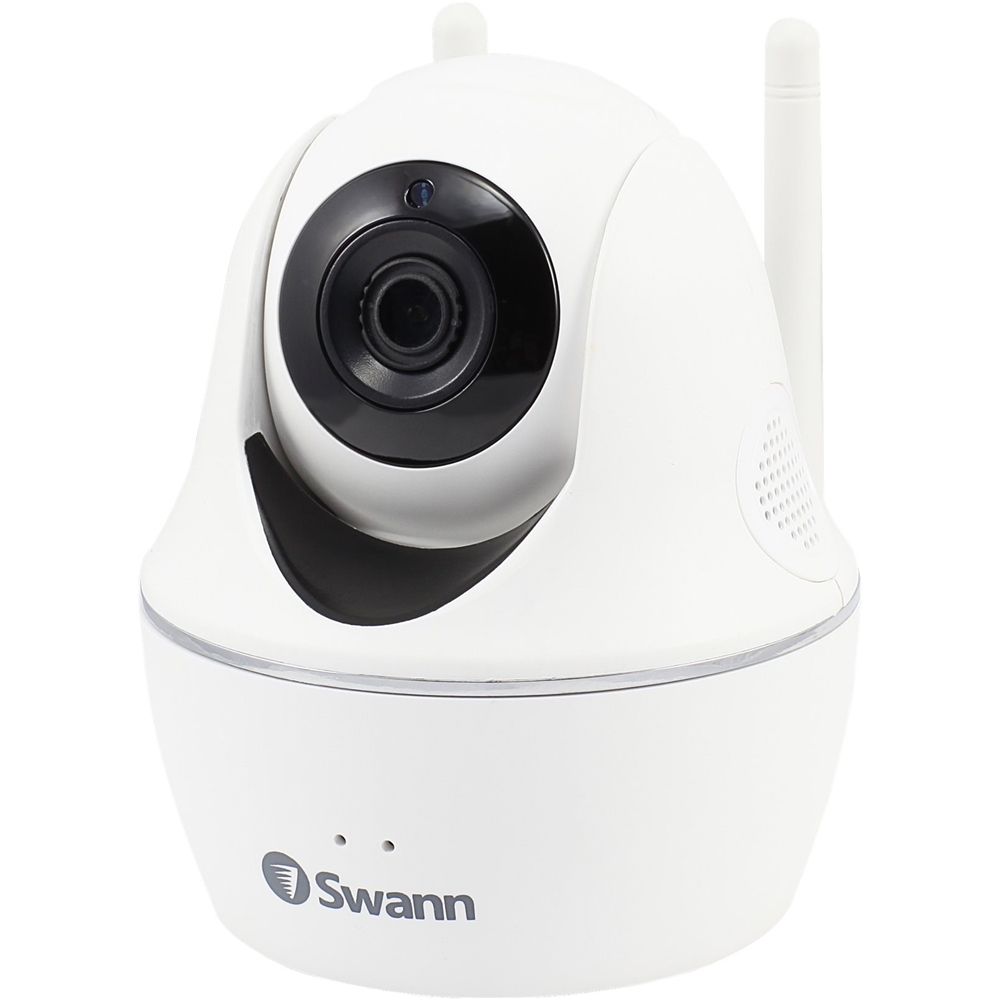 Swann - Pan and Tilt Indoor Wi-Fi Network Surveillance Camera - White