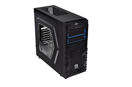 Thermaltake Versa H23 Window CA-1B1-00M1WN-01 Mid-tower Computer Chassis (Black)