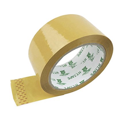 Nicesh Long Lasting Packaging Tape, 1.88 Inches x 70 Yards, 6 Rolls,Yellow