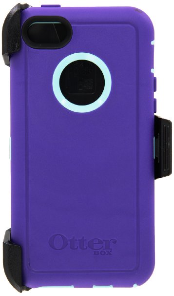 OtterBox 77-50921 Defender Series Protective Case for iPhone 5c - Retail Packaging - Lily (Purple/Aqua)