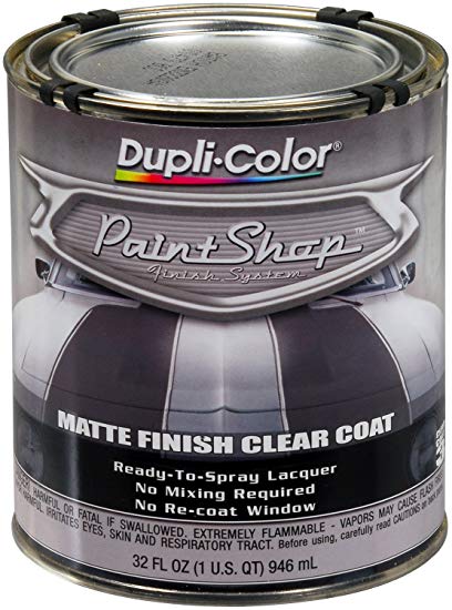 Krylon (KRYBSP307) Paint Shop Matte Finish Clear