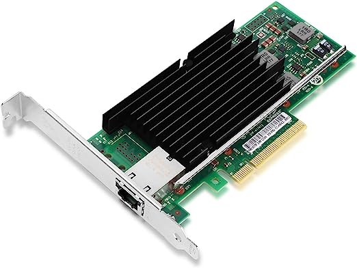 Vogzone for Intel X540-T1 10Gb Ethernet Converged Network Adapter (NIC), Single Copper RJ45 Port PCI Express 2.1 X8 with Intel X540 Chip, Support Windows Server/Windows/Linux/ESX/VMware