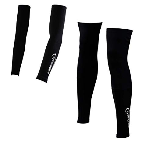 Cycling Bicycle Bike Running Golf Arm & Leg Warmers