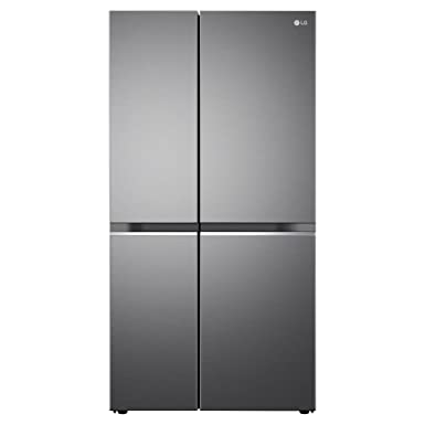 LG 655 L Frost-Free Inverter Wi-Fi Side-By-Side Refrigerator (GL-B257EPZX, Shiny Steel, Door Cooling  with Hygiene Fresh)