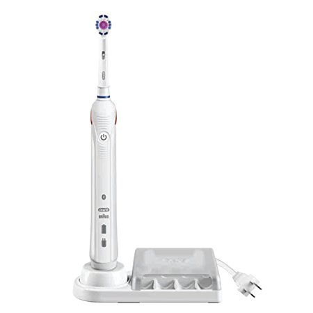 Oral-B Pro 3000 Electronic Power Rechargeable Battery Electric Toothbrush with Bluetooth Connectivity Powered by Braun