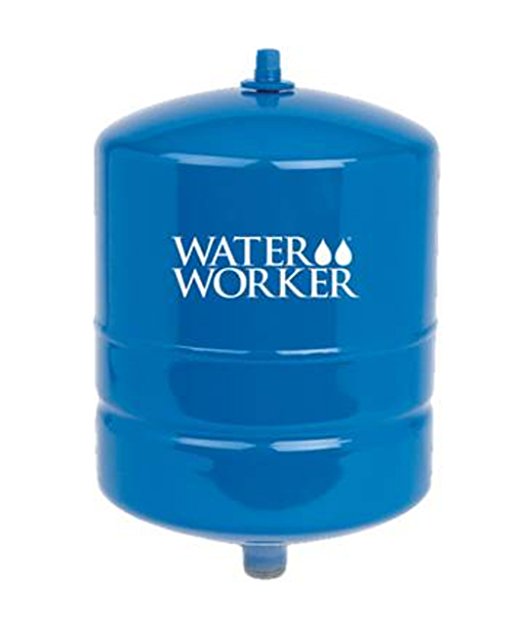 WaterWorker HT-2B In-Line Pressure Well Tank, 2-Gallon Capacity, Blue