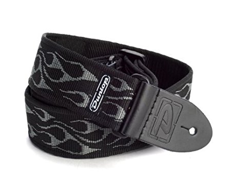 Dunlop D3811GY Flambe Grey Strap