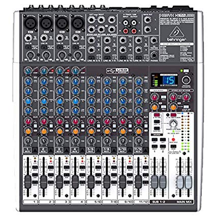 Behringer Xenyx X1622USB Premium 16-Input 2/2-Bus Mixer with USB/Audio Interface