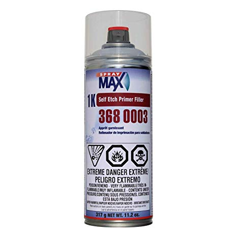 Spray MAX 2k Rapid Primer FillerGRAY Non ISO - 3680031