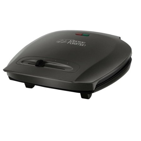 George Foreman 18871 Five Portion Family Variable Temp Grill - Black