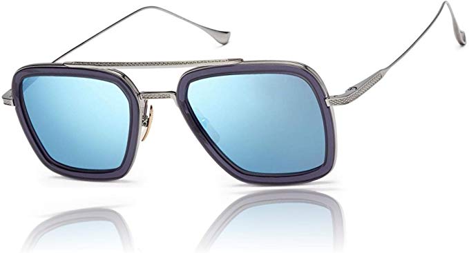 Aviator UV400 Lens Sunglasses by GPSEED | Iron Man | EDITH | Spider-Man Glasses