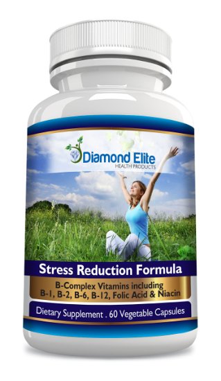 Diamond Elites Powerful Anxiety and Stress Relief and Sleep Aid - Top Rated Fast-acting Anxiety Relief An All Natural Supplement Designed to Help You Quickly Overcome Stress Anxiety Social Anxiety and Panic Attacks Our Unique Formula Is a Unique Combination of Specific Ingredients Intended to Help Enhance Mood Reduce Stress and Improve Sleep 60 Capsules 100 Money Back Guarantee