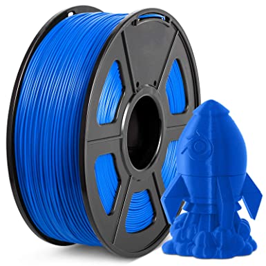 PLA  Filament 1.75 mm, JAYO PLA Plus 3D Printer Filament, 1 KG Spool, PLA  Blue, Dimensional Accuracy  /- 0.02 mm