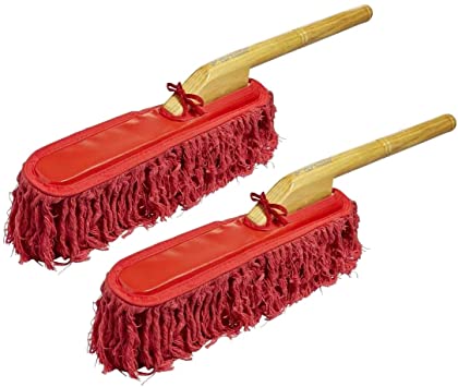 The Original California Duster - Wooden Handle, 2 pack