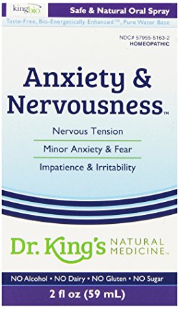 Dr. King's Natural Medicine Anxiety and Nervousness, 2 Fluid Ounce