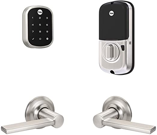 Yale Assure Lock SL - Key-Free Touchscreen Lock with Valdosta in Satin Nickel
