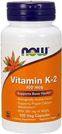 Now Foods Vit K-2 Veg Capsules - 100 Count