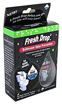 Fresh Drop Bathroom Odor Preventor 0.67 Ounce (20ml) (2 Pack)