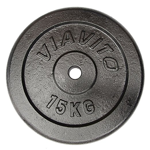 Viavito Cast Iron Standard Weight Plates