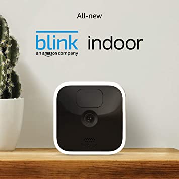 All-new Blink Indoor – wireless, HD security camera with two-year battery life, motion detection, and two-way audio – 5 camera kit