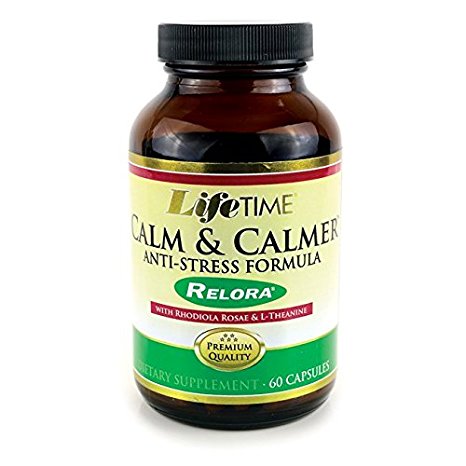 Lifetime Calm & Calmer Anti Stress Formula - 60 Capsules