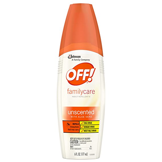 Off Family Care Unscented Insect Repellent 6oz Pump