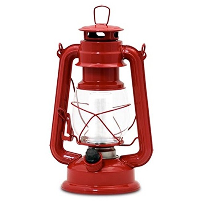 Northpoint 12-LED Lantern Vintage Style, Red