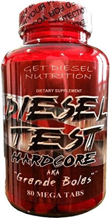 Diesel Test Hardcore New 2015 formula Powerful Test Booster - 80 Mega tabs