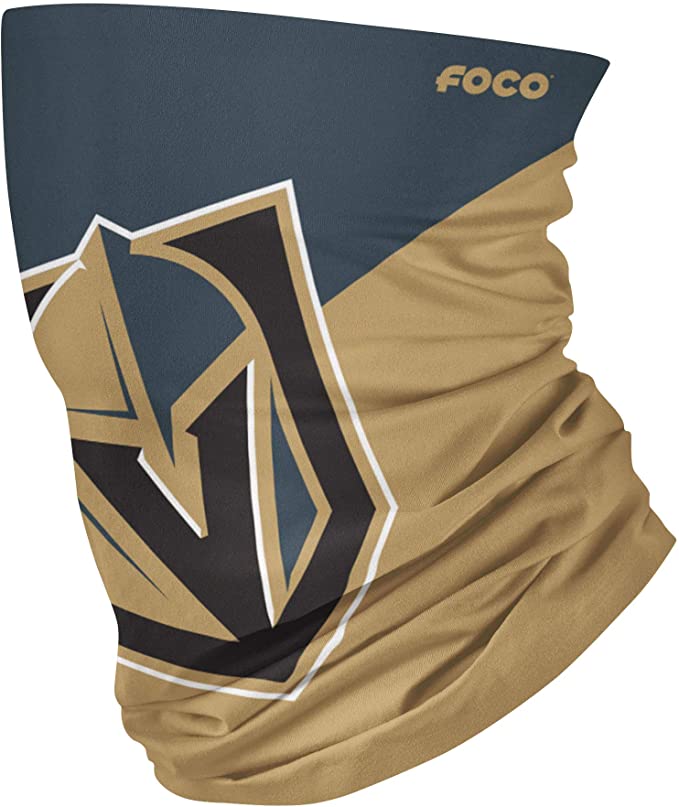 FOCO NHL unisex-adult Nhl Team Logo Neck Gaiter Multiuse
