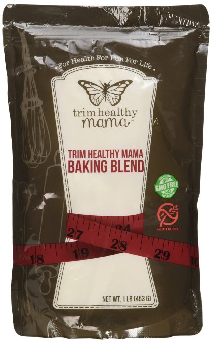 Trim Healthy Mama Gluten Free, Low Glycemic, High Fiber Baking Blend 1 Lb