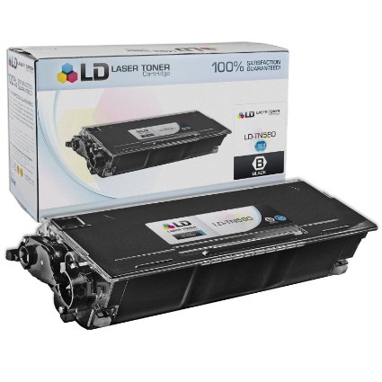 LD Compatible with Brother TN580 High Yield Laser Toner Cartridge - Black
