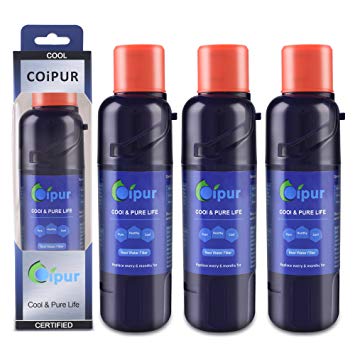 Coipur Replacement for Whirl-P Water Filter Refrigerator Water Filter (Blue) 3 Pack
