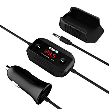 Auto-Scan Wireless FM Transmitter Radio Adapter Car Kit with Clip