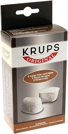 KRUPS F4720057 Duo Filters Water Filtration System for Coffee Makers, 2-Pack