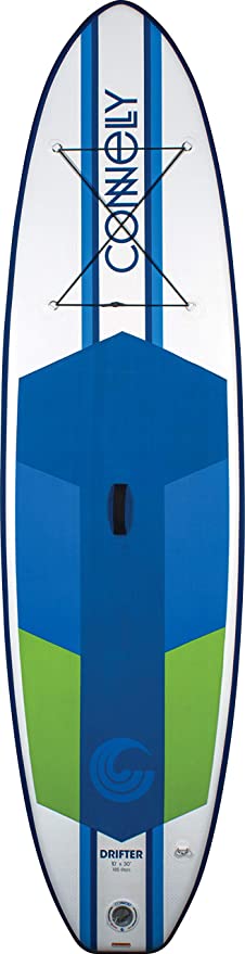 CWB Connelly Drifter Inflatable SUP 10', Package with adj Paddle, Pump and Carrying Bag