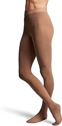 BLOCH Dance Girls Contour Soft Footed Tights