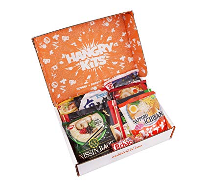 Hangry Kit - Ramen Kit (Premium Ramen Kit) - Great Care Package - Gift Pack