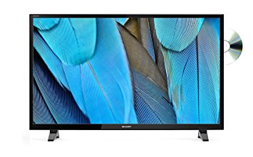 Sharp LC-32DHF4041K 32-Inch Widescreen 720p HD Ready DVD Combi TV with Freeview HD - Black