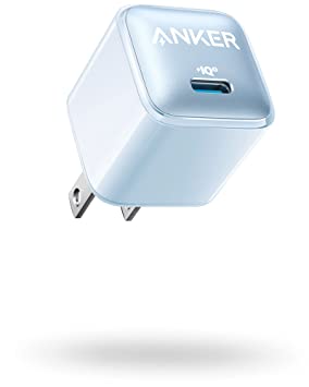 Anker 511 Charger (Nano Pro), Anker Nano Pro, 20W PIQ 3.0 Durable Compact Fast Charger, USB C Charger for iPhone 13/13 Mini/13 Pro/13 Pro Max/12, iPad/iPad Mini, Pixel, and More (Cable Not Included)