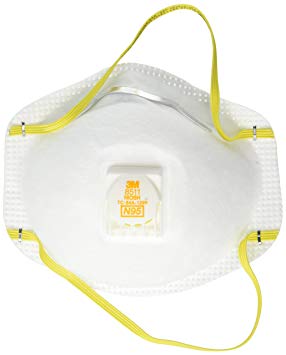 3M 8511 Particulate Respirator w/Cool Flow Exhalation Valve, 10 Masks/Box