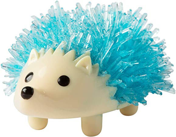 Fat Brain Toys Crystal Growing Hedgehog - Blue Maker & DIY Kits for Ages 10 to 12