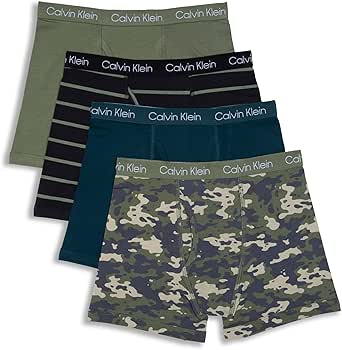 Calvin Klein Boys Underwear Four Pack Boxer Brief Value Pack